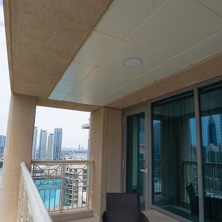 Luxury 2 Bedroom Suite With Full Burj Khalifa View Dubaj Kültér fotó