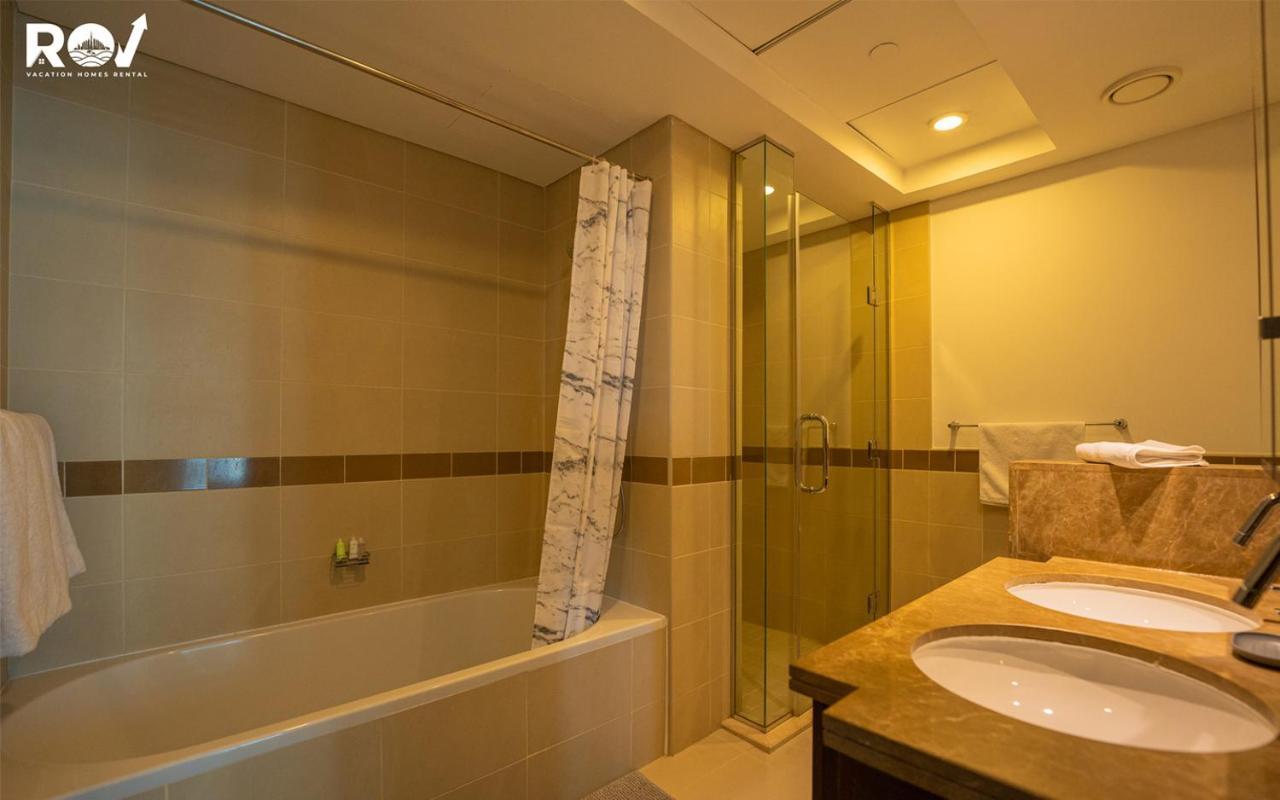 Luxury 2 Bedroom Suite With Full Burj Khalifa View Dubaj Kültér fotó