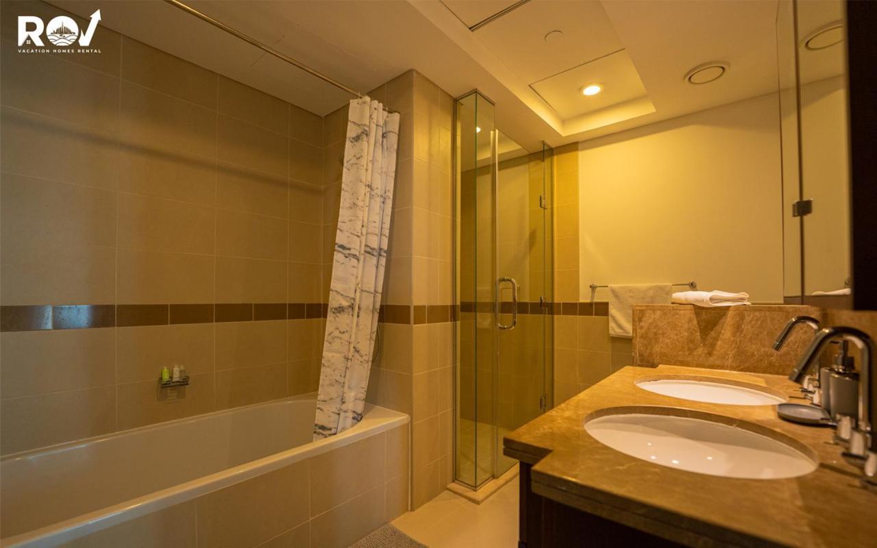 Luxury 2 Bedroom Suite With Full Burj Khalifa View Dubaj Kültér fotó